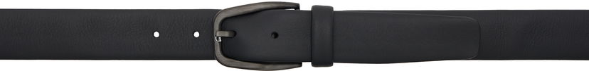 Vyöt ZEGNA Leather Belt Musta | LHACQ-B021ZZ