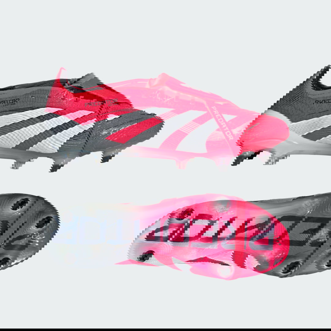 Tennarit ja kengät adidas Performance Predator Elite Fold-Over Tongue Soft Ground Cleats Vaaleanpunainen | ID8941, 0