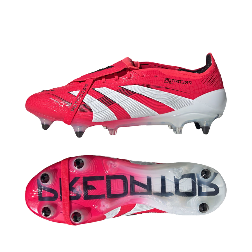 Tennarit ja kengät adidas Performance Predator Elite Fold-Over Tongue Soft Ground Cleats Vaaleanpunainen | ID8941