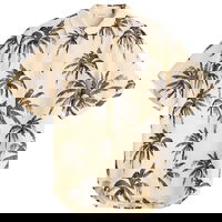 Anine Bing Tristan Palm Shirt, Large