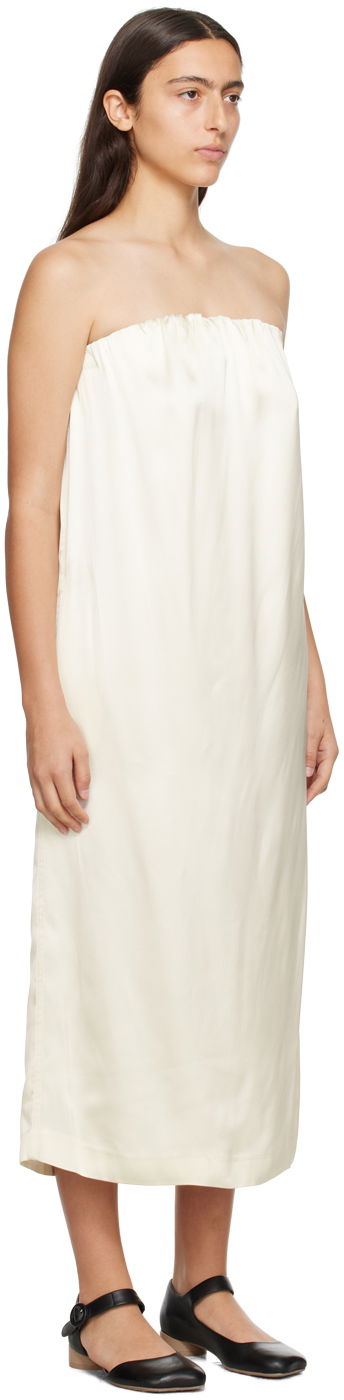 Mekko Loulou de Saison Loulou de Saison Strapless Midi Dress Musta | SIPLE, 4