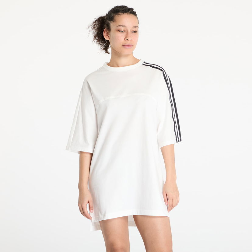 Mekko Y-3 Y-3 3-Stripes Short Sleeve T-Shirt Dress Valkoinen | JM7845