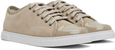Tennarit ja kengät LANVIN DBB1 Suede & Patent Leather Sneakers Harmaa | FW-SKDBB1-VBAL-H24, 3