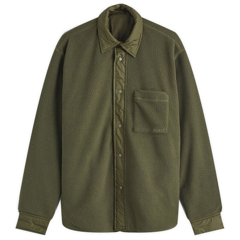 Takki NORSE PROJECTS Reversible Overshirt Jacket Vihreä | N50-0250-8098