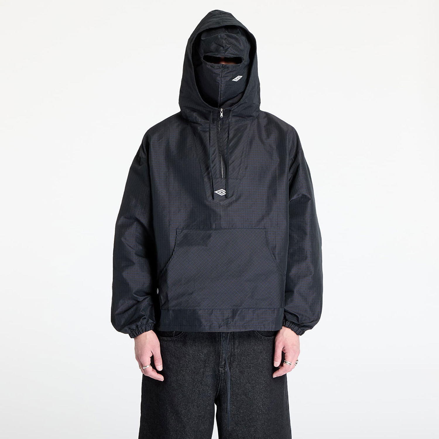 Tuulitakki Umbro Umbro Check Mask Anorak Musta | UBMW0289FA185 BLU0036, 0
