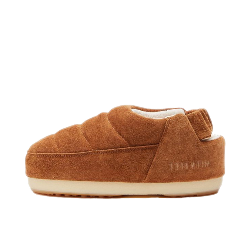 Tennarit ja kengät Moon Boot Evolution Suede Sandal Tan Ruskea | 14601500001