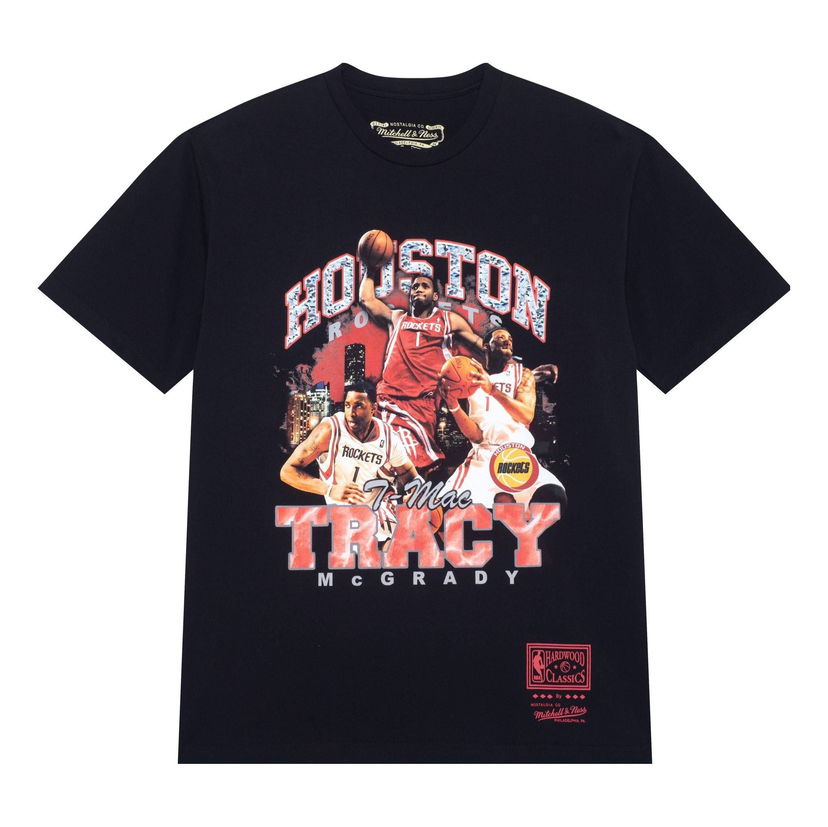 T-paita Mitchell & Ness NBA Houston Rockets 'Tracy McGrady' Concert T-Shirt Musta | SS23JYCHR-01-BLACK