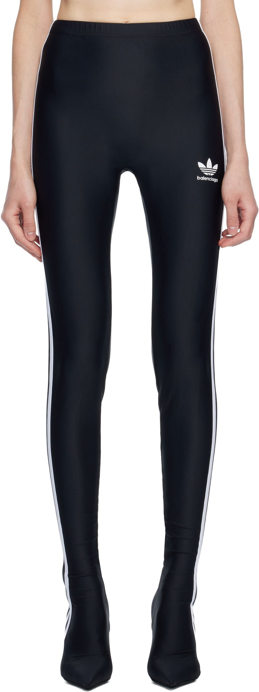 Leggingsit Balenciaga Balenciaga adidas Originals Edition Pantaleggings Musta | 725991 TYK07