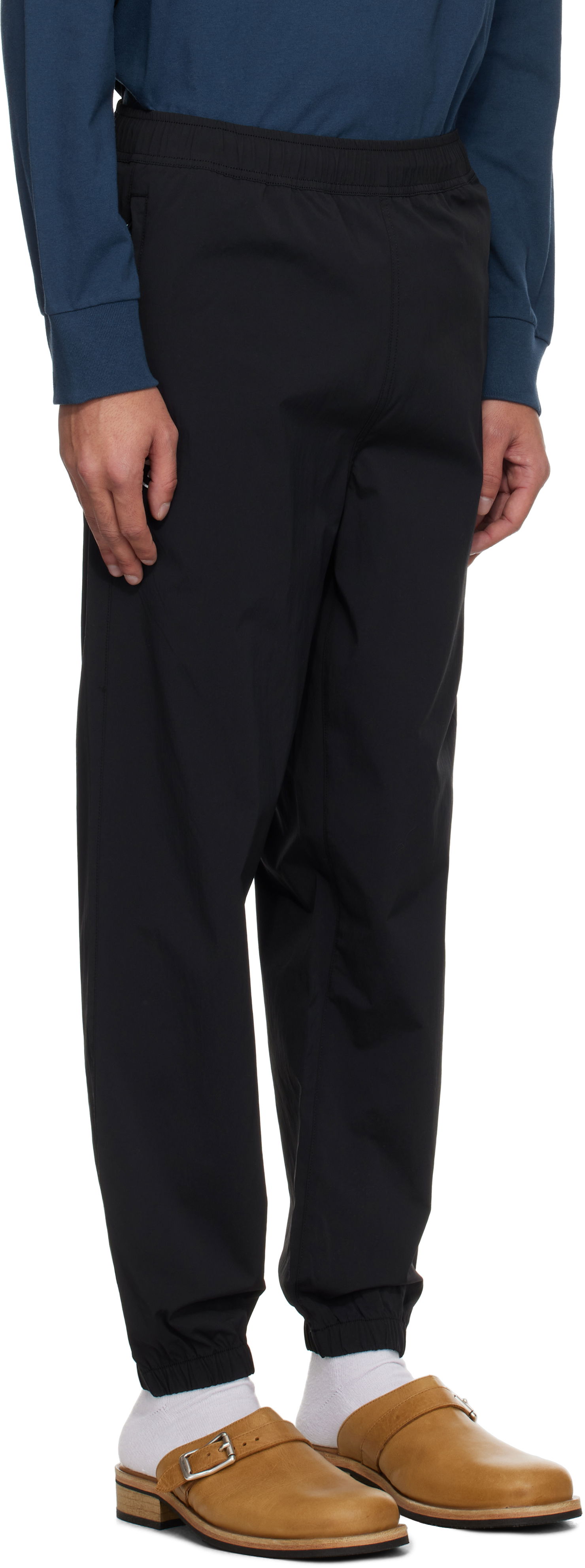 Verryttelyhousut AAPE by A Bathing Ape AAPE by A Bathing Ape 'AAPE Now' Woven Sweatpants Musta | AAPPTMB664XXNBKX, 1