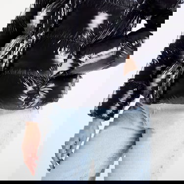 Puffer takki Napapijri Napapijri A-Glane Puffer Jacket Musta | NP0A4HZ50411, 2