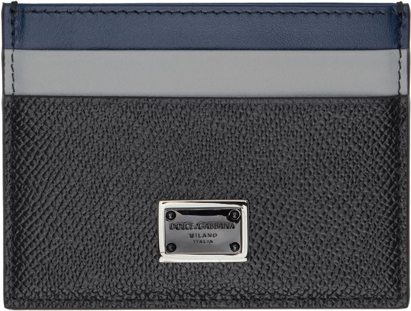 Lompakko Dolce & Gabbana Dolce&Gabbana Dauphine Leather Card Holder Musta | BP0330A6N72