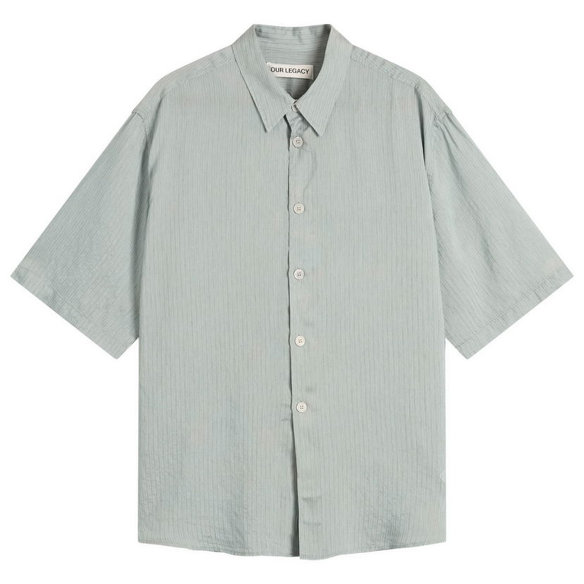 Paita OUR LEGACY Our Legacy Beyond Short Sleeve Shirt Harmaa | M2252BG