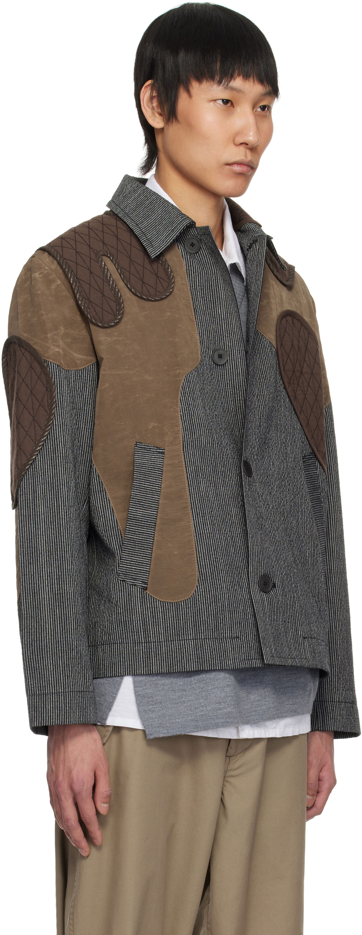Takki Craig Green Craig Green Utility Patch Jacket Ruskea | CGSS25CWOJKT83, 1