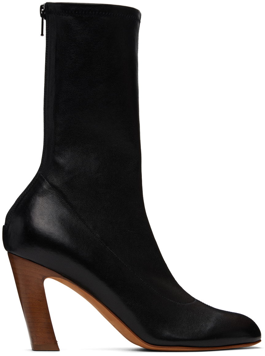 Mekko Khaite KHAITE 'The Apollo' Heel Boots Musta | F2034-836, 0