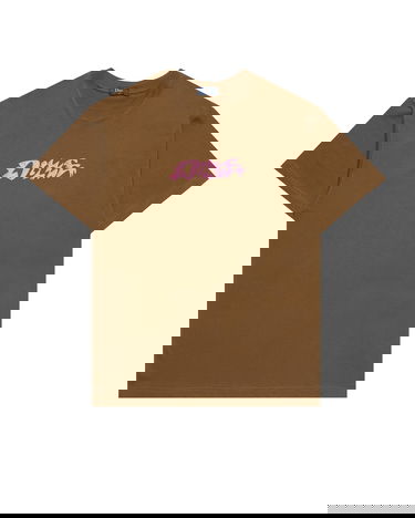 T-paita Dime Happy T-Shirt Ruskea | DIMEFA2430BRW, 0