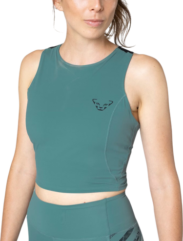 Tankkitoppi Dynafit Dynafit Trail Crop Top Vihreä | 08-0000071903-3091, 0
