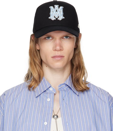 Korkki AMIRI AMIRI MA Outline Canvas Cap Musta | AMHACP1060, 0