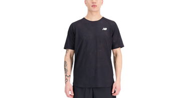 T-paita New Balance Q Speed Musta | mt33281bk, 1