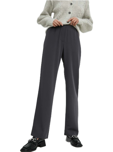 Leggingsit Samsoe Samsoe Hoys Straight Pants Harmaa | F16304674
