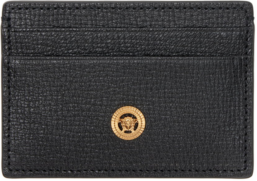 Lompakko Versace Black Medusa Biggie Card Holder Musta | DPN2467_1A10544