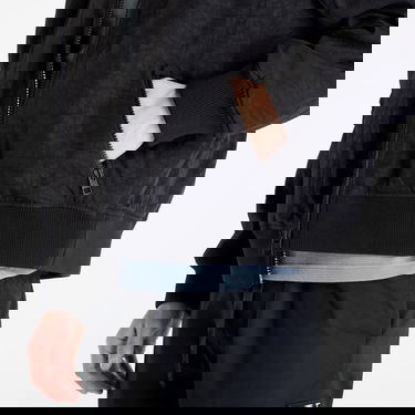 Bomber-takki CALVIN KLEIN Exposed Zip Oversized Woven Jacket Musta | J30J322938 BEH, 1