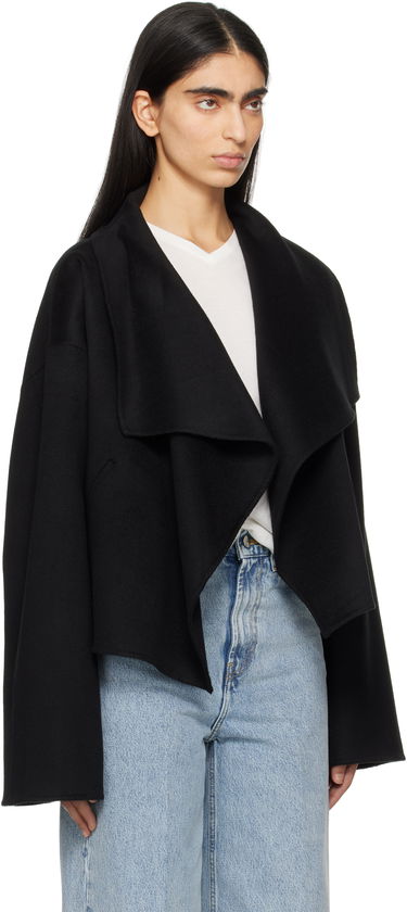 Takki TOTEME TOTEME Signature Doublé Wool Jacket Keltainen | 252-WRO0203-FB0006, 4