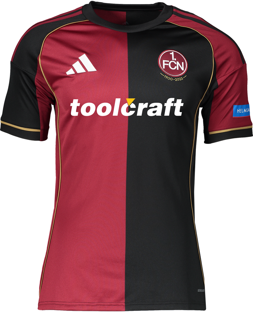 Jersey adidas Originals 1. FC Nürnberg Home Jersey 2025/26 Monivärinen | 6fcnjj2749