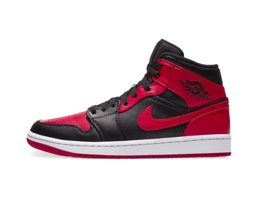 Rajoitettu erä Jordan Air Jordan 1 Mid "Banned" Musta | 554724-074