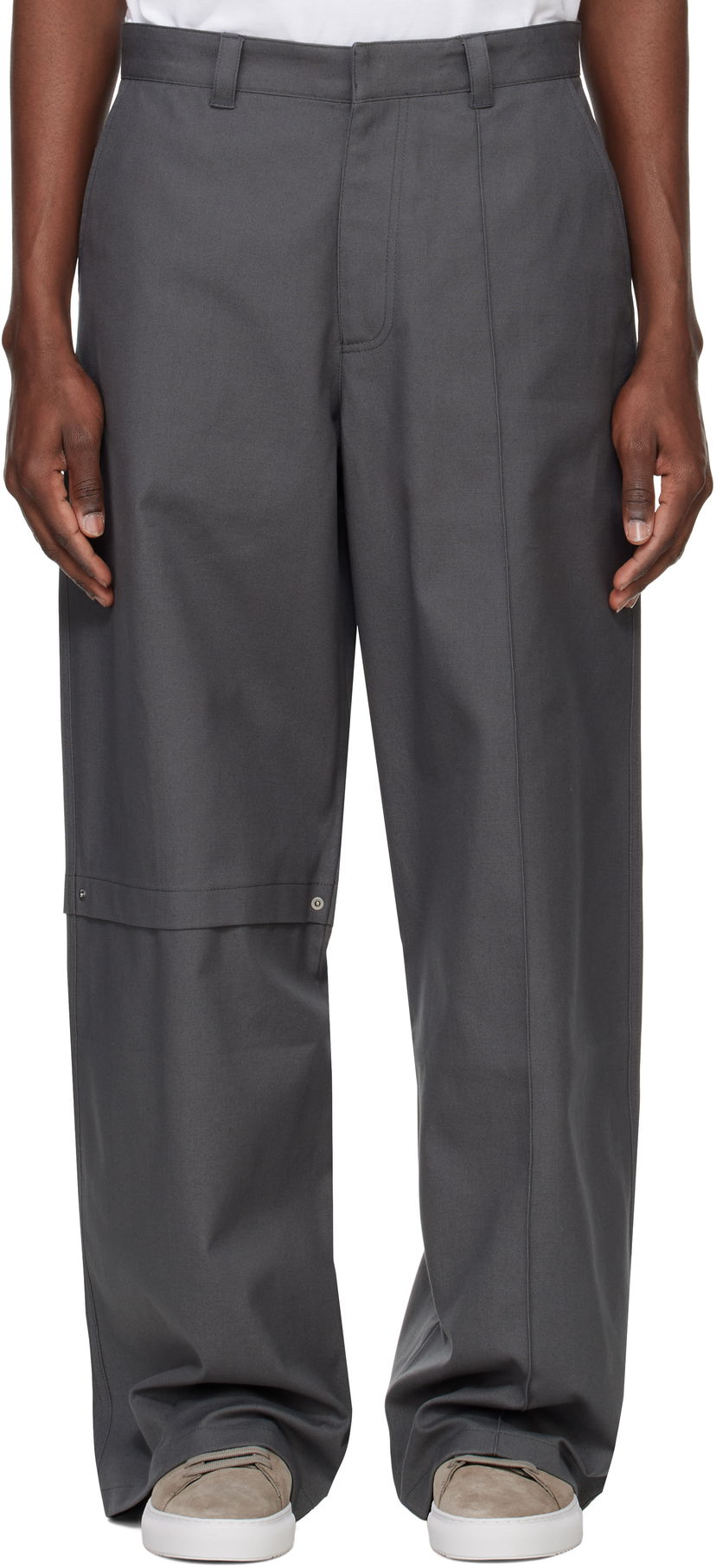 Housut AXEL ARIGATO Axel Arigato Dallas Relaxed Trousers Harmaa | A3048002