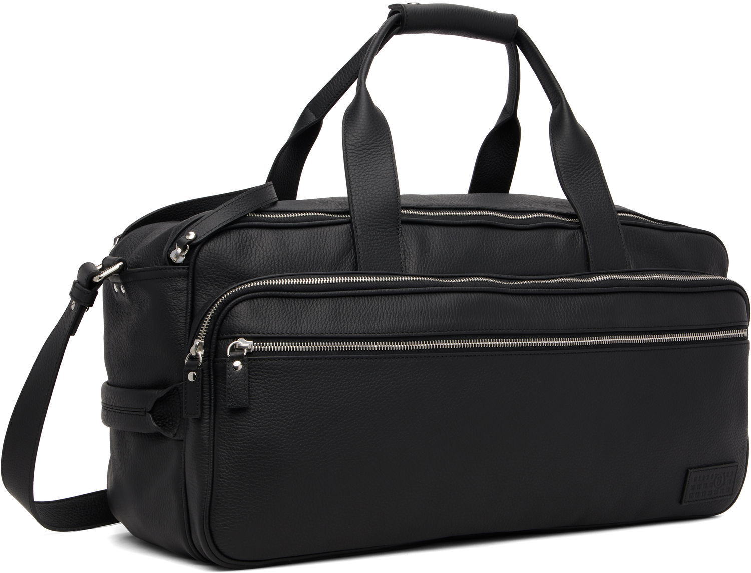 Matkalaukku Maison Margiela MM6 Maison Margiela Leather Travel Duffle Musta | SB6WI0006 P8326, 1