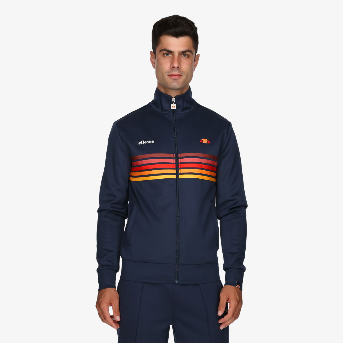 Takki Ellesse Jacket With Zipper Sininen | ELA243M561-02, 0
