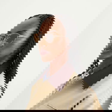 Aurinkolasit Saint Laurent Saint Laurent SL 831 Vesper Sunglasses Metallinen | SL-831-VESPER-005, 7