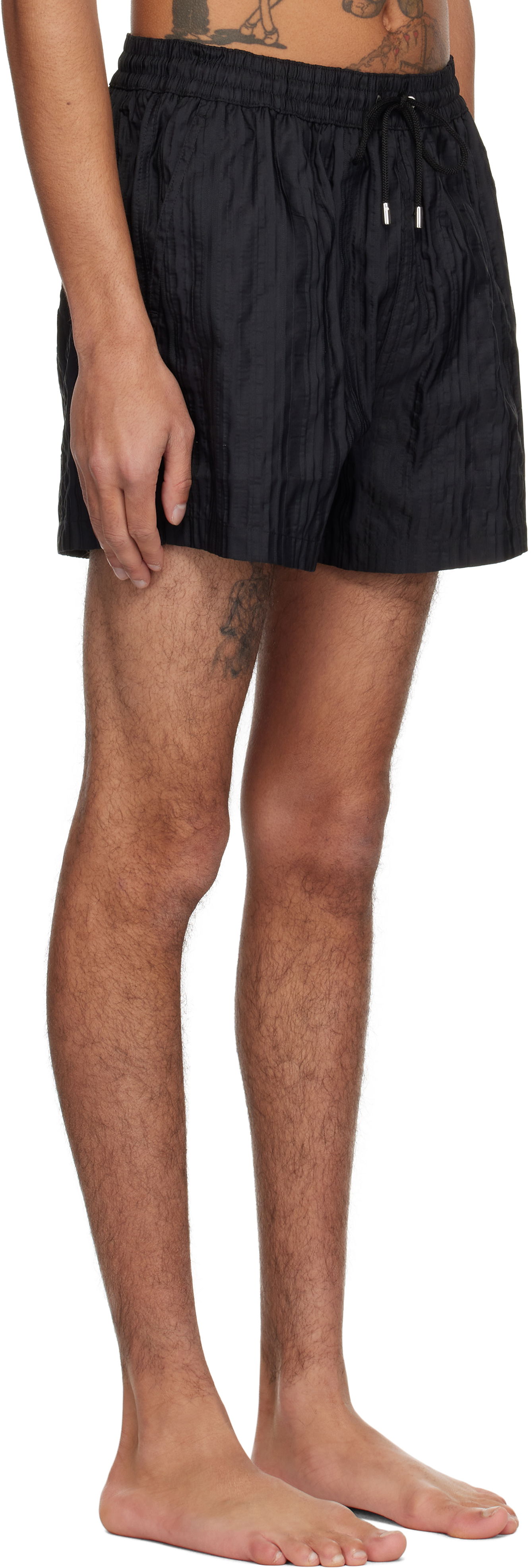 Uimapuvut Paul Smith Paul Smith Shadow Stripe Swim Shorts Musta | M1A-239B-M41379-79, 1