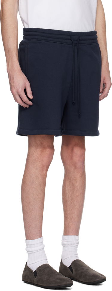 Shortsit SKIMS SKIMS Fleece Lounge Relaxed Shorts Tummansininen | BO-SHO-5340M-NAVY, 1