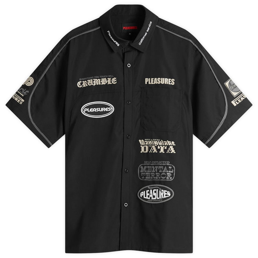 Paita Pleasures Pleasures Terror Shirt Musta | P25SU005-BLK