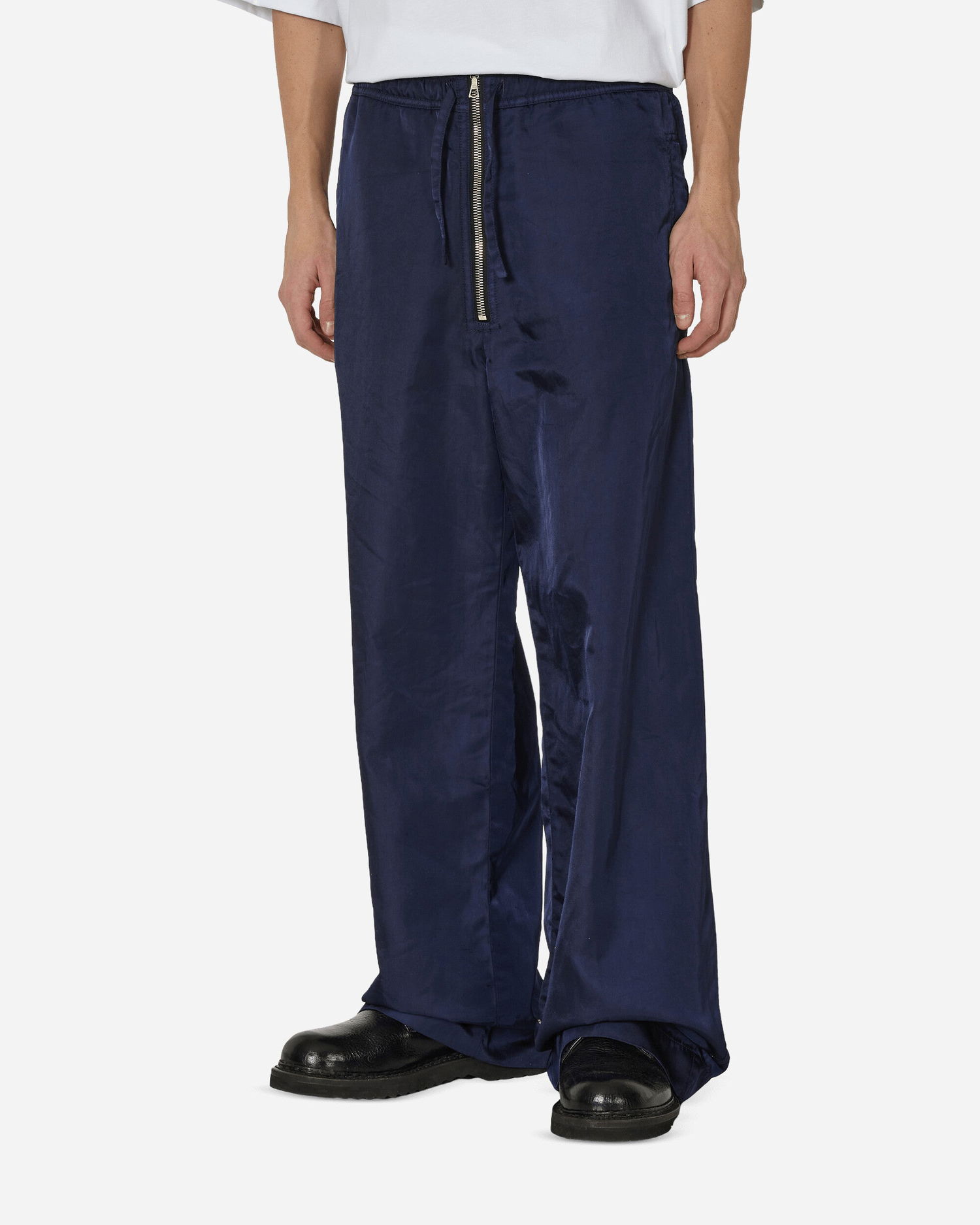 Housut Dries Van Noten Overdyed Pants Tummansininen | 241-020924-8204 504, 0