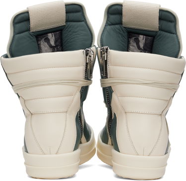 Tennarit ja kengät Rick Owens Rick Owens Hollywood Geobasket Vihreä | RU01E5894 LCO, 1