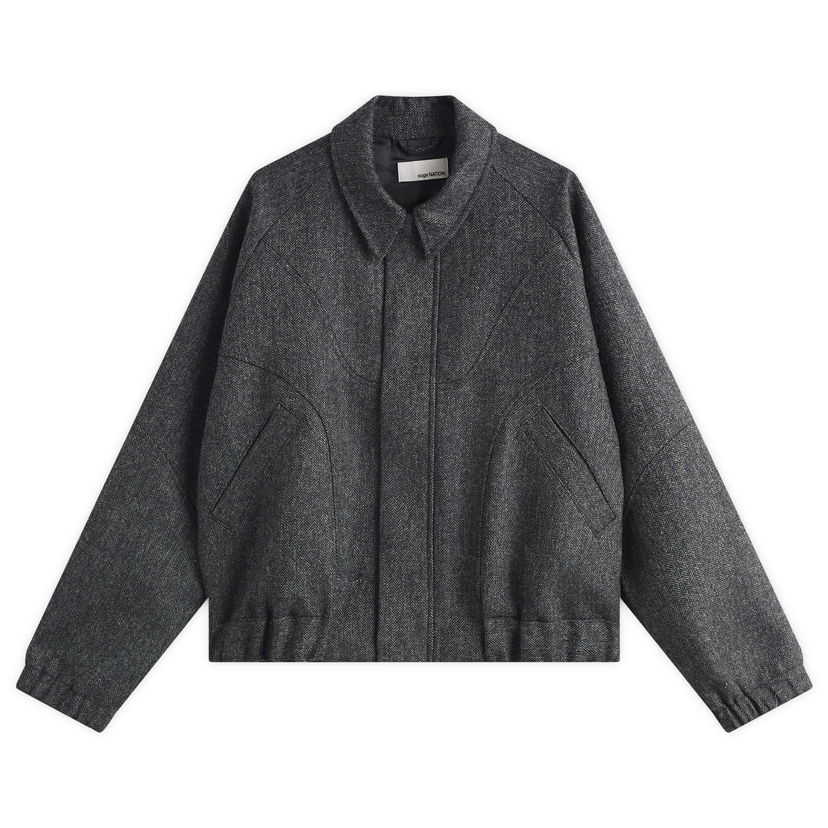 Takki sage NATION Wool Jiji Jacket Harmaa | S052-DGH