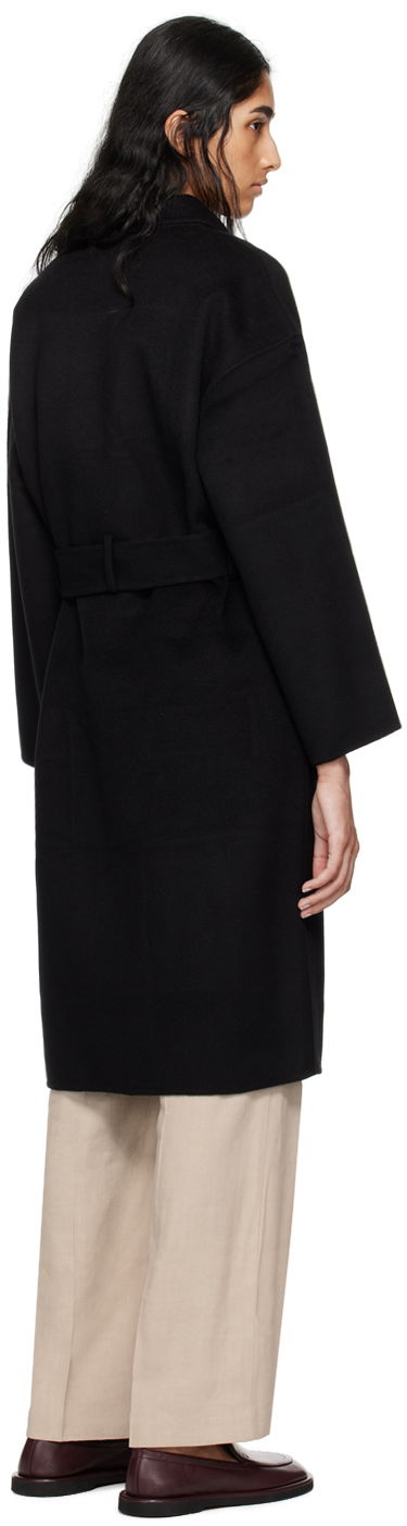 Takit Anine Bing Dylan Double-Breasted Wool Coat Musta | A-01-4001-000, 2