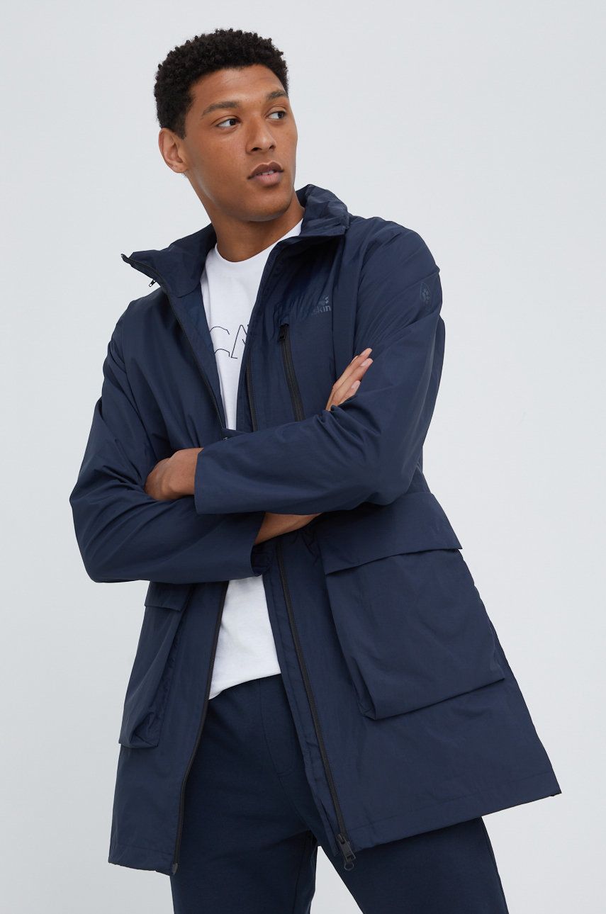 Tuulitakki Jack Wolfskin Norden Port Jacket Tummansininen | 1114891.1010, 0