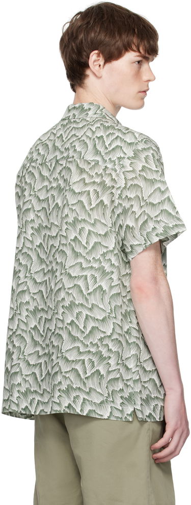 Paita A.P.C. A.P.C. Roy Print Camp Collar Shirt Vihreä | VIALX-H12608, 2