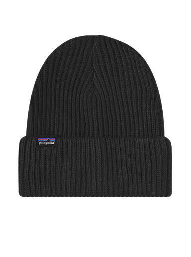 Pipo Patagonia Fishermans Rolled Beanie Musta | 29105-BLK