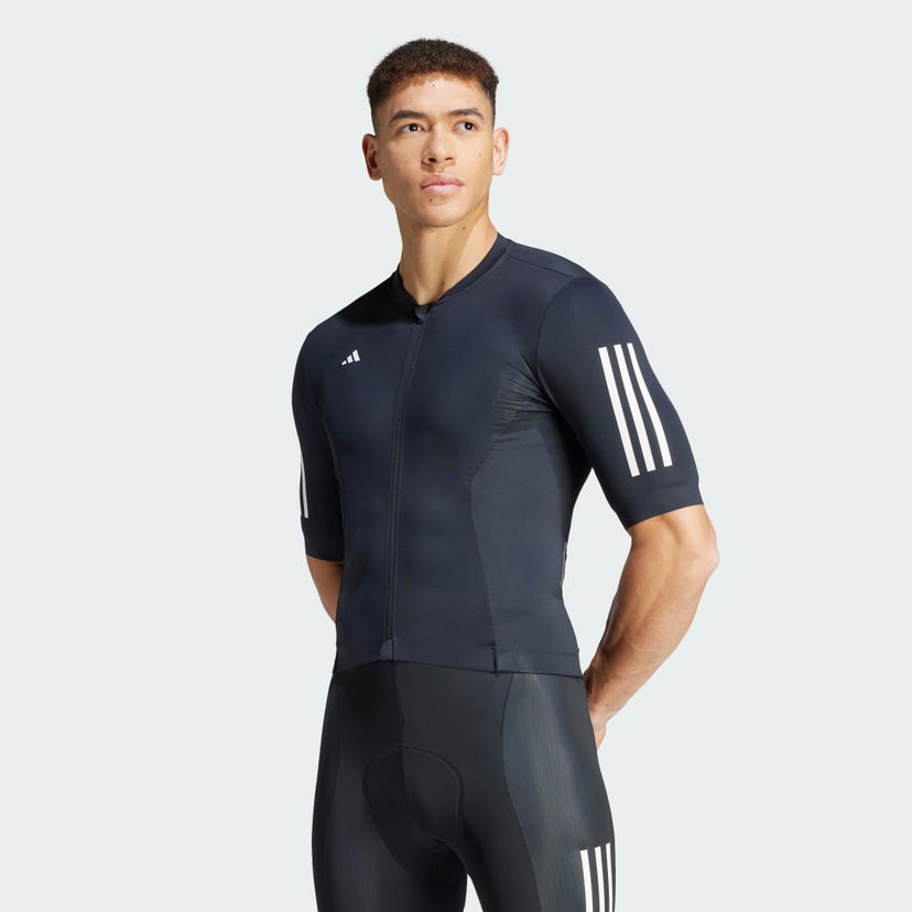 Jersey adidas Performance Tempo 3-Stripes Cycling Musta | IR7933