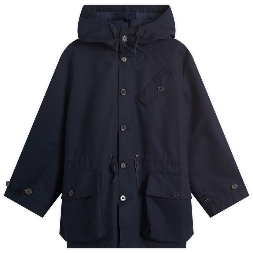 Sadetakki Universal Works Universal Works Boston Parka Jacket, Size Large Tummansininen | P31102-NVY