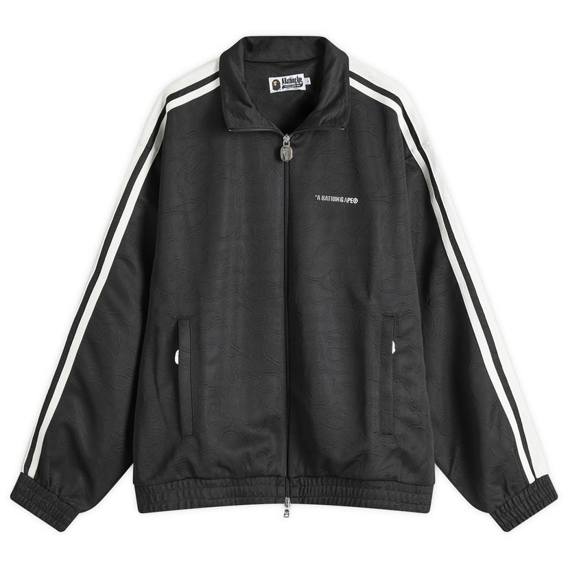 Huppari BAPE Camo Track Jacket Black Musta | 001SWK801309M-BLK