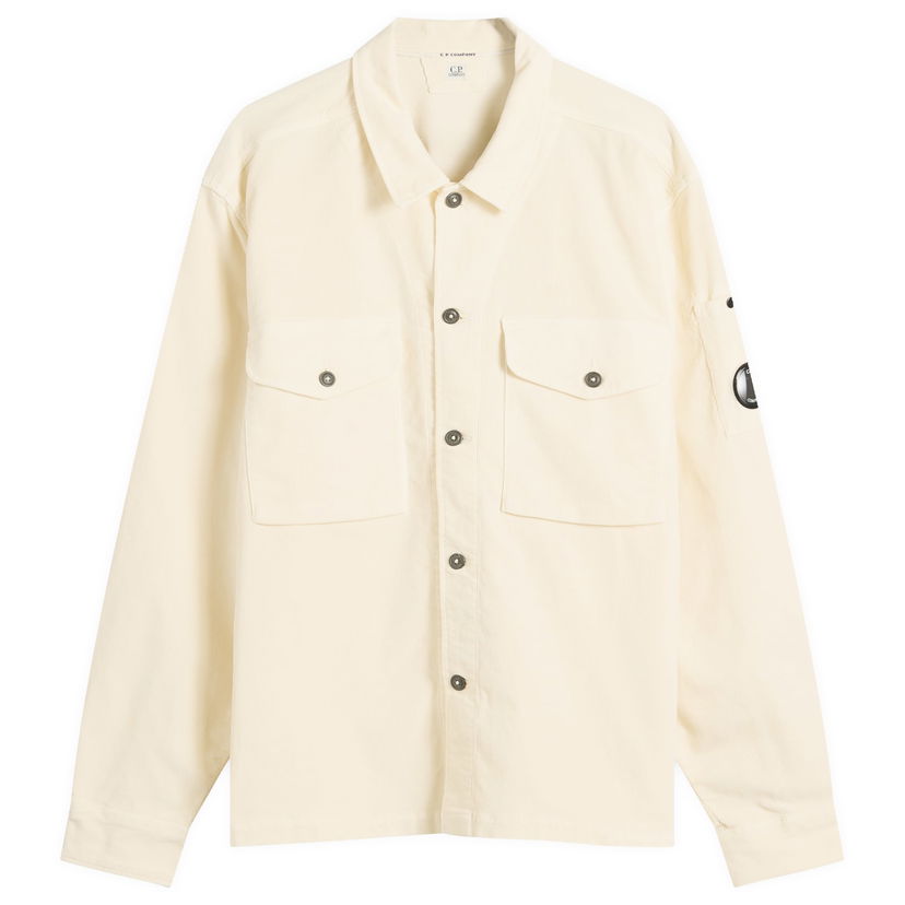 Paita C.P. Company C.P. Company Corduroy Overshirt Beige | 19CMOS072A-006410O-402