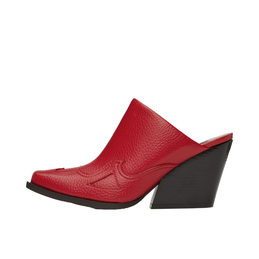 Tennarit ja kengät Stella McCartney Cowboy Cloudy Wedge Mules Punainen | 810156AP0160