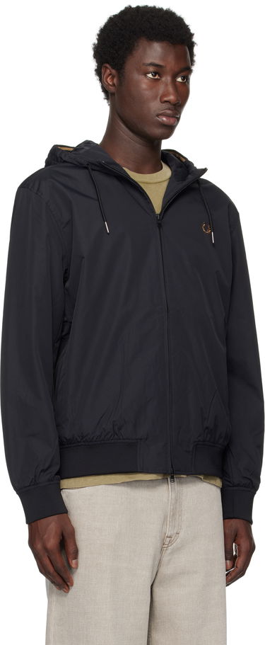 Takki Fred Perry Fred Perry 'The Hooded Brentham' Jacket Musta | J9040, 1