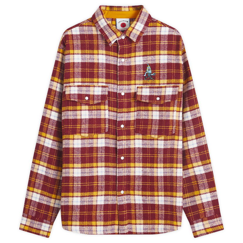 Paita BBC IceCream ICECREAM Flannel Overshirt Punainen | IC24319-RD