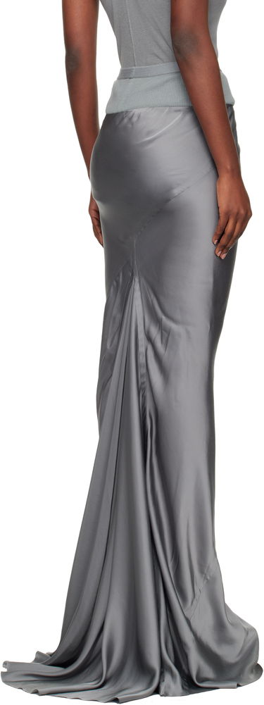 Hame Rick Owens Concordians Slim Coda Maxi Skirt Harmaa | RP02E4381 SCH, 2
